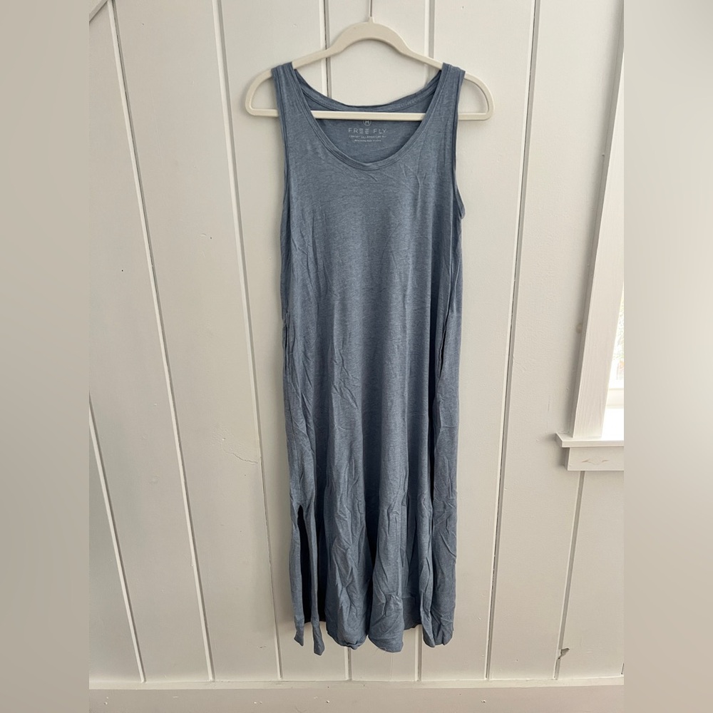 Free Fly Apparel Sky Blue Maxi Dress